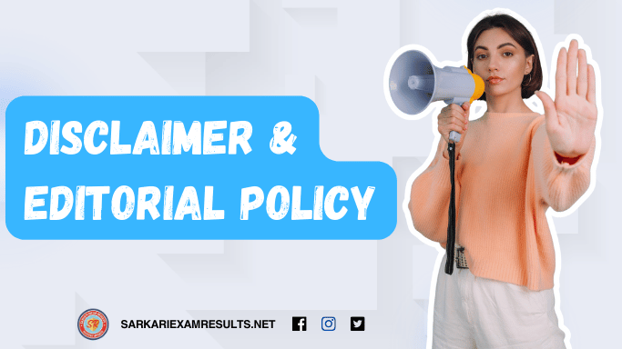 Disclaimer & Editorial Policy